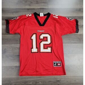 Vintage Tampa Bay Buccaneers Jersey Boys Medium Trent Dilfer #12 NFL Football